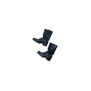 Frye “Phillip Harness” Black Leather Motorcycle Boots - Men’s Size 11